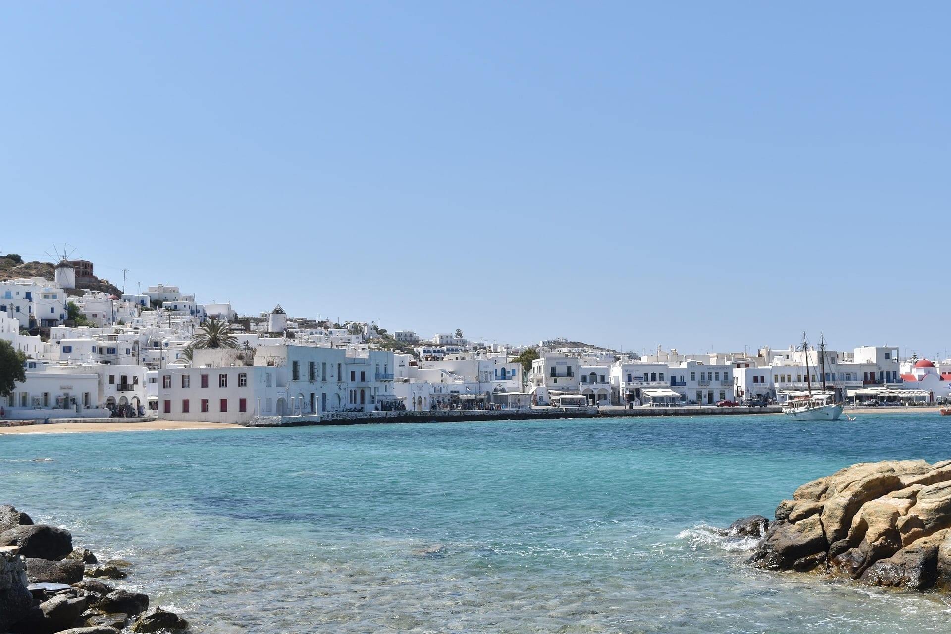Mykonos sun