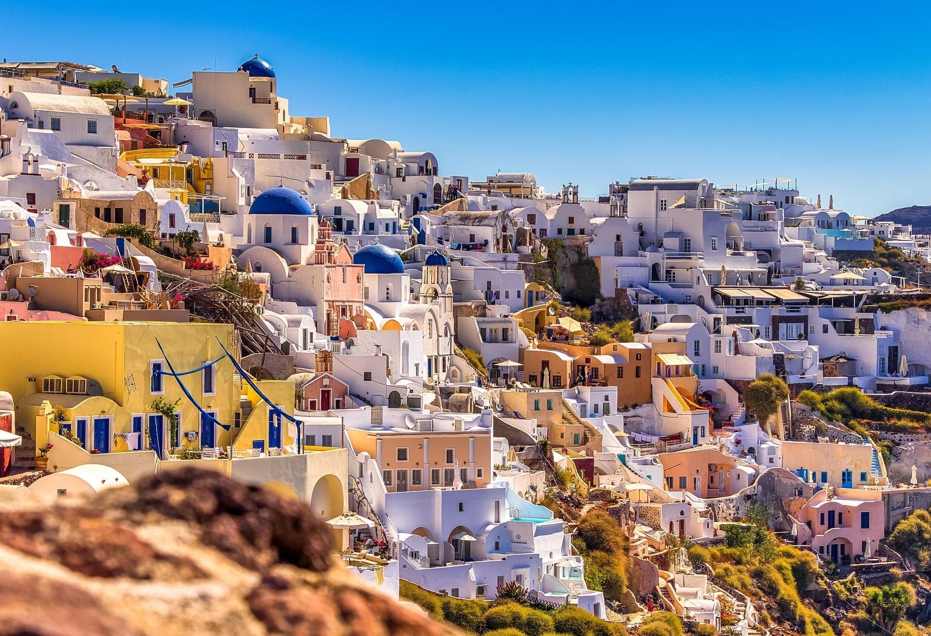 Santorini city